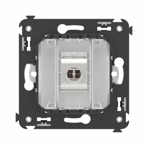 Розетка компьютерная 1-м СП Avanti "Белое облако" RJ45 кат.6 без шторок экранир. механизм DKC 440079