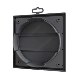 Выход стенной КФ фланец d150/160 жалюзи 190х190 ASA Gray ERA STREETLINE 1919К15.16Ф сер