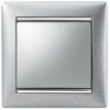 Выключатель 1-кл. СП Valena 10А IP31 250В механизм алюм. Leg 770101