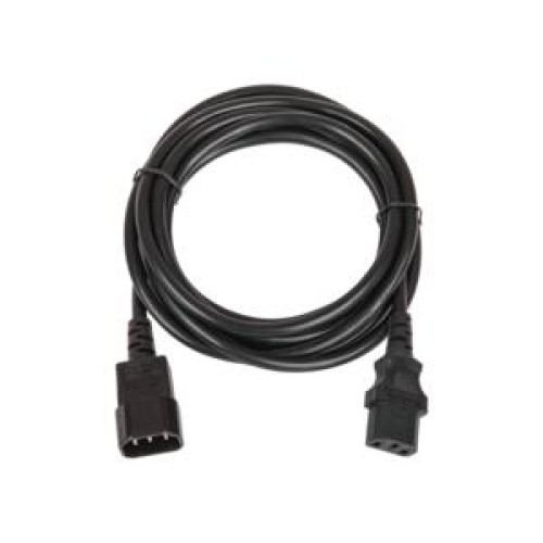 Кабель питания разъем C14 IEC 60320/разъем C13 IEC 60320 3х0.75кв.мм 250В 6А 3м черн. TLK TLK-PCM06-