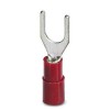Наконечник вилочный C-FCI 1.5/M3 0.5-1.5кв.мм красн. (уп.100шт) Phoenix Contact 3240032