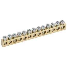 Шина нулевая 6х9 13 отверст. TEKFOR IEK TF-KP00D-SN-13