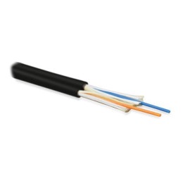 Кабель FO-D3-IN-9S-2-LSZH-BK волоконно-оптический 9/125 (SMF-28 Ultra) одномод. 2 волокна duplex zip