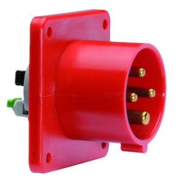 Вилка встраиваемая 32А 4п 400В IP44 Quick Connect Bals 28012