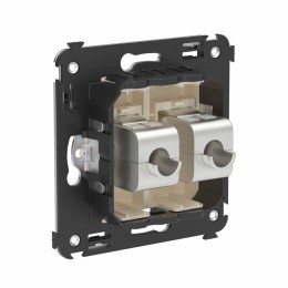 Розетка компьютерная 2-м СП Avanti "Ванильная дымка" RJ45 кат.6 без шторок экранир. механизм DKC 440