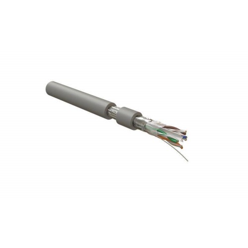 Кабель витая пара экранир. F/UTP кат.6 4 пары 23 AWG ОЖ solid экран-фольга нг(А)-LSLTx внутр. FUTP4R