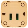 Розетка компьютерная 1-м ОП Минск RJ45 1А 120В свет. дерево EKF EGK01-035-30