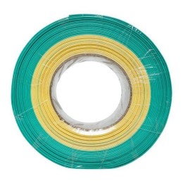 Трубка термоусадочная ТУТ нг 60/30 желт./зел. PROxima (уп.25м) EKF tut-60-yg