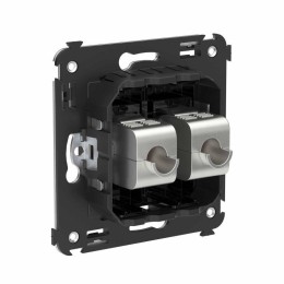 Розетка компьютерная 2-м СП Avanti "Черный квадрат" RJ45 кат.6 без шторок экранир. механизм DKC 4402