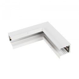 Arlight Коннектор угловой MAG-CON-4560-F-L90-INT (WH, внутренний) (IP20 Металл, 3 года)
