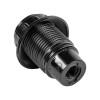 Патрон карболитовый с кольцом E14 черн. EKF LHC-E14-r-s