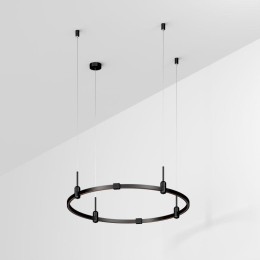 Трек ART-APRIORI-ROUND-HANG-R800 BK IP20 метал. Arlight 048488