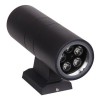 Светильник светодиодный архитектурный PWL-26090/30D 2х5Вт 6500К BL IP65 фасадный исполнение двухстор