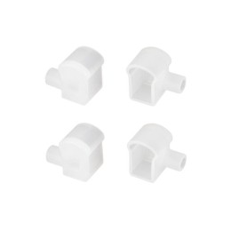 Заглушка WPH-FLEX-0817-SIDE WHITE с отверстием пластик Arlight 040853