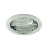 Светильник Downlight 226 03 01 круглый встраиваемый для компакт. люм. лампы 2х26Вт E27 со стеклом бе