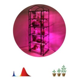 Теплица GA-House -5 со светильниками в компл. 1930х690х490мм 5 ярусов Green Apple Б0063857