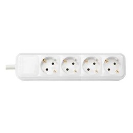 Колодка удлинителя 4-м с заземл. бел. Bylectrica Р16-338