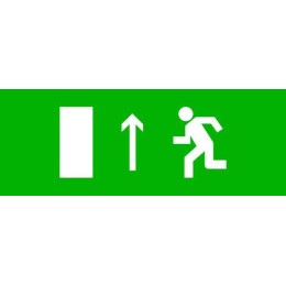 Пиктограмма "Направление прямо" 320х120мм (для EXIT SAFEWAY-40) EKF pkal-01-05