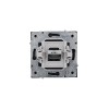 Розетка телефонная евро СП ZIMA IP20 черн. бархат LEZARD 704-4288-137