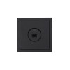 Розетка телефонная евро СП ZIMA IP20 черн. бархат LEZARD 704-4288-137