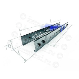 Лоток лестничный 200х70 L2000 сталь 1мм НЛ20-П1.87 цУТ2.5 КЭМЗ 440 200723 2e
