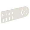 Пластина шарнирная H=80мм RAL 9016 IEK CLM51D-PSH-080-9016