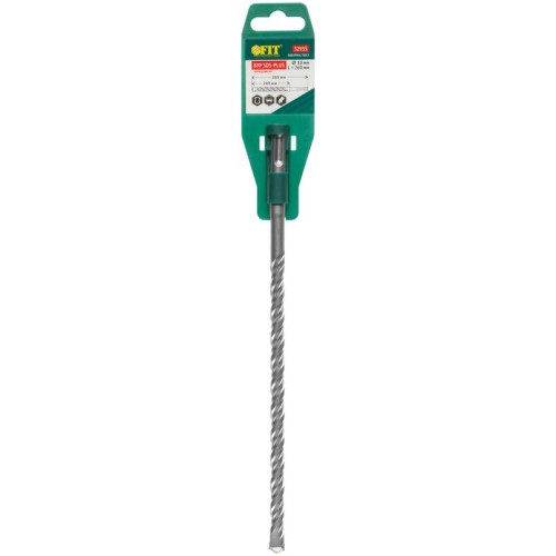 Бур по бетону SDS PLUS с двойн. резьбой 10х260мм FIT 32935