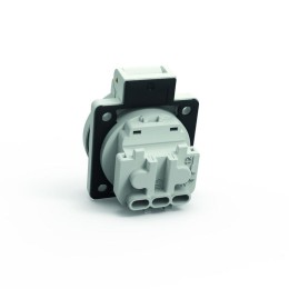 Розетка встраиваемая Schuko 16А 3п 250В IP54 сер. Quick Connect Bals 71100