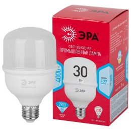 Лампа светодиодная высокомощная RED LINE LED POWER T80-30W-4000-E27 R 30Вт Т80 колокол 4000 К нейтр.
