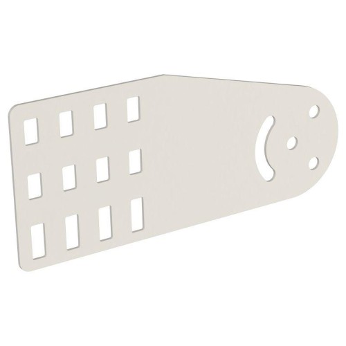 Пластина шарнирная H=100мм RAL 9016 IEK CLM51D-PSH-100-9016
