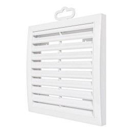 Решетка вентиляционная вытяжная 150х150 бел. ERA 1515РР