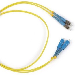Патч-корд FC-S2-9-FC/AR-SC/UR-H-3M-LSZH-YL волоконно-оптический (шнур) SM 9/125 (OS2) FC/APC-SC/UPC
