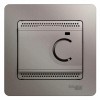 Термостат Glossa электронный для теплого пола с датчиком +5град.C +50град.C 10А в сборе платина SE G