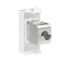 Розетка компьютерная 1мод. Avanti "Белое облако" RJ45 кат.5E без шторок экранир. модульная механизм