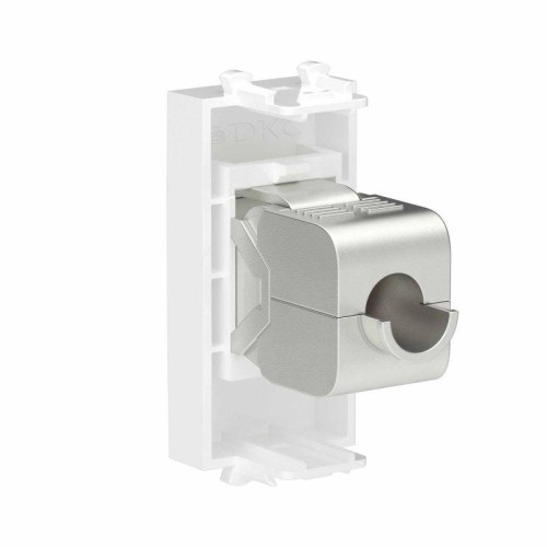 Розетка компьютерная 1мод. Avanti "Белое облако" RJ45 кат.6A без шторок экранир. модульная механизм
