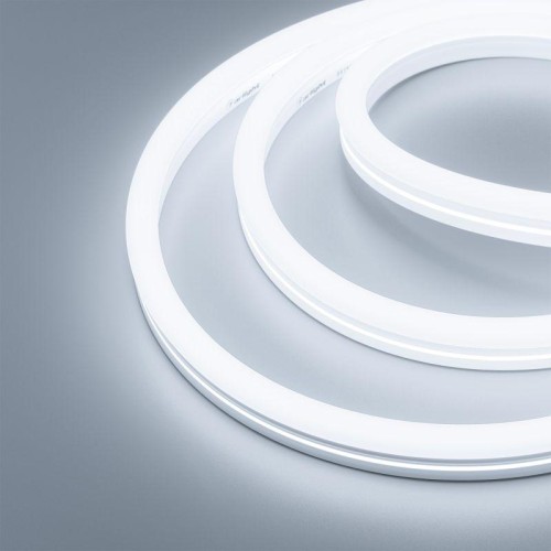 Лента светодиодная MOONLIGHT-SIDE-X336-12x24mm 230В White 6500К 11Вт/м IP65 wire x1 грибовидная форм