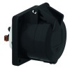 Розетка панельная 16А 5п 3P+N+PE 230-380В IP44 Quick Connect черн. Bals 130271
