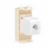 Розетка компьютерная 1мод. Avanti "Ванильная дымка" RJ45 кат.6 без шторок модульная механизм DKC 440
