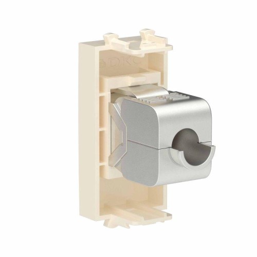 Розетка компьютерная 1мод. Avanti "Ванильная дымка" RJ45 кат.6A без шторок экранир. модульная механи