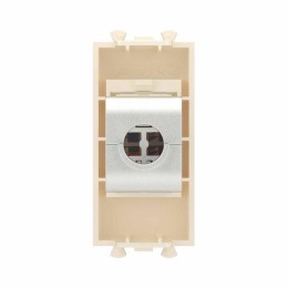 Розетка компьютерная 1мод. Avanti "Ванильная дымка" RJ45 кат.6 без шторок экранир. модульная механиз