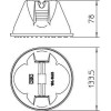 Держатель проволоки d8мм для плоской кровли Тип:165 MBG RD8 OBO 5218691