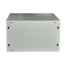 Шкаф телекоммуникационный настенный разборный 19дюйм 15U(600х450) ШТ-НСр-15U-600-450-М дверь металл