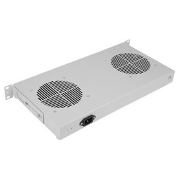 Модуль вентиляторный 2 вентилятора с термодатчиком без шнура питания 35С ВМ-2-19дюйм ССД 130411-0072