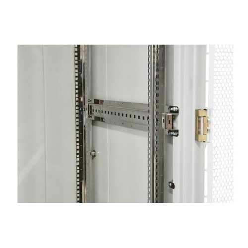 Шкаф телекоммуникационный напольный 19дюйм 42U(600х800) ШТ-НП-42U-600-800-П передняя дверь перфориро