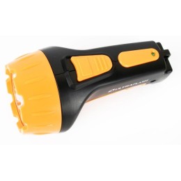 Фонарь аккумуляторный LED3807 7LED 2 режима аккум. SLA 220В пластик. черн./желт. (кор.) Ultraflash 9