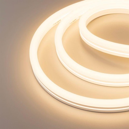 Лента светодиодная MOONLIGHT-SIDE-X336-12x24mm 230В Warm 3000К 11Вт/м IP65 wire x1 грибовидная форма