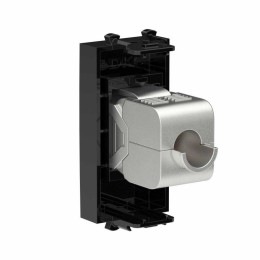 Розетка компьютерная 1мод. Avanti "Черный квадрат" RJ45 кат.6A без шторок экранир. модульная механиз