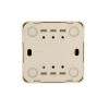 Кнопка звонка 1-кл. 1п ОП Viola 10А IP20 крем. LEZARD 751-0300-103