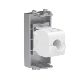 Розетка компьютерная 1мод. Avanti "Закаленная сталь" RJ45 кат.5E без шторок модульная механизм DKC 4