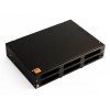 Бокс оптический FO-19V-2U-6xSLT-W130H30-48UN-BK универс. 19дюйм выдвижн. с полкой от 8 до 48 портов